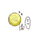 ふとった猫と小さな猫（個別スタンプ：12）