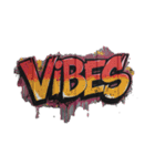 Street Vibes – グラフィティ英語スタンプ（個別スタンプ：5）