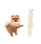 [お疲れ様です専用]ポメラニアン（個別スタンプ：13）