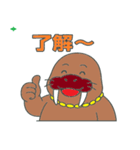 セイウチぱぱ（個別スタンプ：8）