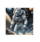 ホワイトタイガーの新日常12（個別スタンプ：8）