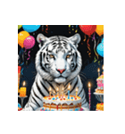 ホワイトタイガーの新日常12（個別スタンプ：31）