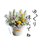 一年中使える 花と暮らし 便利な毎日（個別スタンプ：25）
