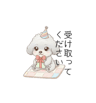 トイプードル（子育て中に使いやすい敬語）（個別スタンプ：36）