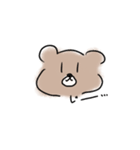 オタクの描く、くまおちゃん！2！！（個別スタンプ：10）