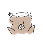 オタクの描く、くまおちゃん！2！！（個別スタンプ：21）