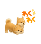 ふわふわ かわいい 柴犬 日常（個別スタンプ：10）