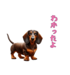 ダックスフンドと一緒の日常2（個別スタンプ：5）