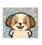 ホロきらシーズーのもふもふ日記@SFW（個別スタンプ：1）