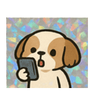 ホロきらシーズーのもふもふ日記@SFW（個別スタンプ：6）