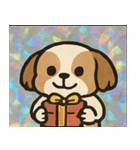 ホロきらシーズーのもふもふ日記@SFW（個別スタンプ：9）