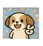 ホロきらシーズーのもふもふ日記@SFW（個別スタンプ：12）
