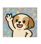 ホロきらシーズーのもふもふ日記@SFW（個別スタンプ：22）