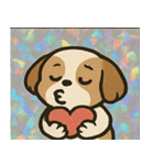 ホロきらシーズーのもふもふ日記@SFW（個別スタンプ：26）