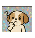 ホロきらシーズーのもふもふ日記@SFW（個別スタンプ：28）