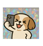 ホロきらシーズーのもふもふ日記@SFW（個別スタンプ：30）