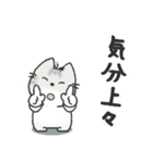 ちびねっこ4☆ずっと使える挨拶や感情 + 秋（個別スタンプ：10）