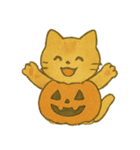 ハロウィン猫パーティ（個別スタンプ：17）