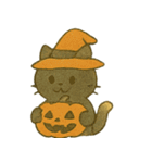 ハロウィン猫パーティ（個別スタンプ：24）