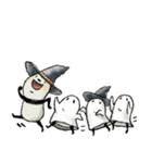 【秋】豆パンダ : 大人丁寧（個別スタンプ：2）