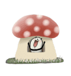 【秋】豆パンダ : 大人丁寧（個別スタンプ：32）