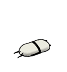 【秋】豆パンダ : 大人丁寧（個別スタンプ：38）