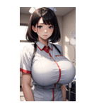 肉肉ケア女の子写真（個別スタンプ：2）