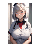 肉肉ケア女の子写真（個別スタンプ：10）