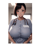 肉肉ケア女の子写真（個別スタンプ：18）