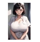 肉肉ケア女の子写真（個別スタンプ：21）