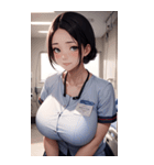 肉肉ケア女の子写真（個別スタンプ：22）