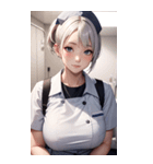 肉肉ケア女の子写真（個別スタンプ：28）