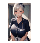 肉肉ケア女の子写真（個別スタンプ：35）