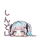 姫カットの地雷ちゃん★ファンサ報告（個別スタンプ：18）