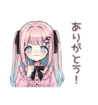 姫カットの地雷ちゃん★ファンサ報告（個別スタンプ：30）