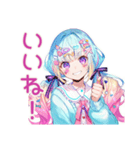 パステル女子の秋コーデ♡（個別スタンプ：20）
