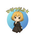 ゴシック少女の日常スタンプ ver4（個別スタンプ：18）