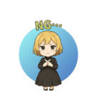 ゴシック少女の日常スタンプ ver4（個別スタンプ：21）