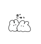 ＿＿うさぎ、とけちゃった。（個別スタンプ：38）