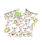 ほんわか秋のうさぎ日和（個別スタンプ：32）