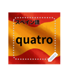 スペイン語シンプル単語スタンプです（個別スタンプ：7）