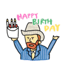 一年中使える(イベント・誕生日)名画（個別スタンプ：2）