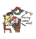 一年中使える(イベント・誕生日)名画（個別スタンプ：8）