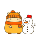 冬のスタンプ1 便利で可愛い"ころころん"♪（個別スタンプ：28）