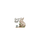 うさぎさんちのポタジェ（個別スタンプ：25）