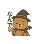 ハロウィンクマ/かわいい×日常会話×共感（個別スタンプ：24）