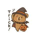 ハロウィンクマ/かわいい×日常会話×共感（個別スタンプ：30）