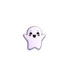 【Vol.EX3】ハロウィンDX キラキラシール風（個別スタンプ：16）