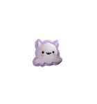 【Vol.EX3】ハロウィンDX キラキラシール風（個別スタンプ：17）