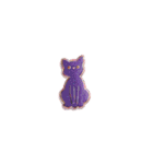【Vol.EX3】ハロウィンDX キラキラシール風（個別スタンプ：19）